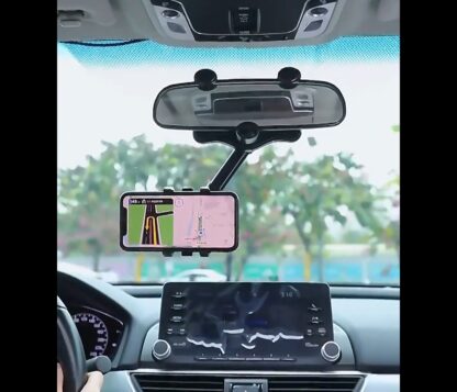 Visszapillantó tükör telefontartó