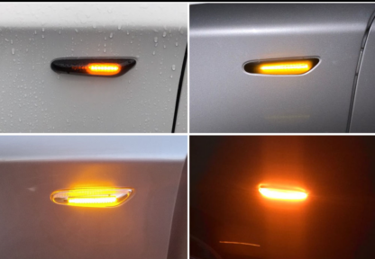 BMW LED oldalsó irányjelző 2db E90 E91 E92 E93 E60 E87 E82 E46-hoz - Image 2