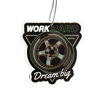 Work Hard Dream Big Autóillatosító