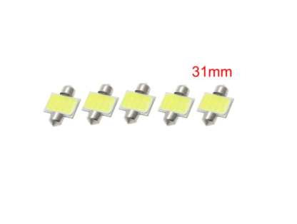 (5db) LED 1.5W 12-SMD LED autó belső világítás izzó 31mm 36mm 39mm 41mm - Image 3
