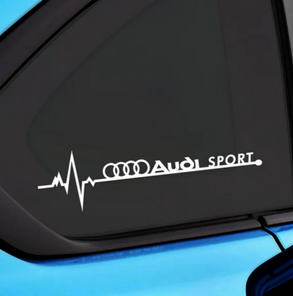 (2db) Audi oldalablak matrica felirat