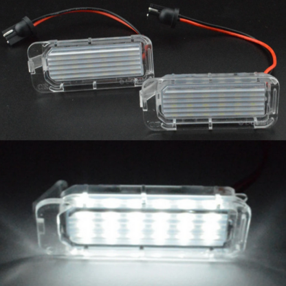 2 DB LED rendszámtábla lámpa (Ford Focus MK2 Facelift MK3 MK6 MK1 Kuga)