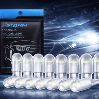 T10 W5W LED 12V izzó 10db rendszámtábla lámpa, belső világítás.