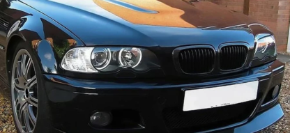 BMW E46 Hűtőrács Vese kétsoros/egysoros rács fényes fekete 4 ajtós 1998-2001 - Image 2
