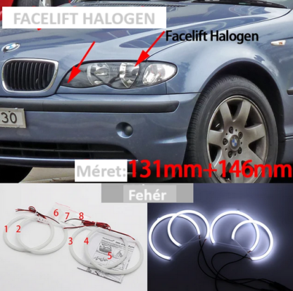 Angel Eye BMW E46 Magas minőségű Cotton - Image 3