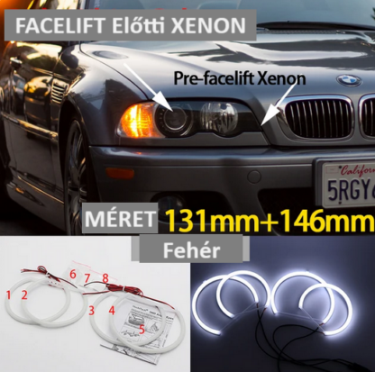 Angel Eye BMW E46 Magas minőségű Cotton - Image 6