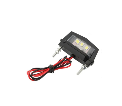 Motorkerékpár LED rendszámtábla világítás