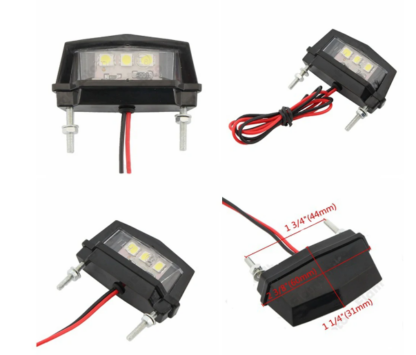Motorkerékpár LED rendszámtábla világítás - Image 2