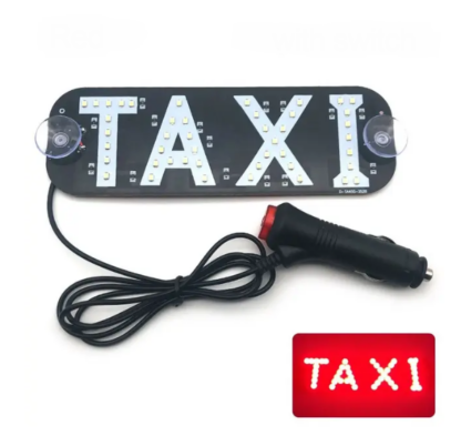 LED taxi lámpa kapcsolóval