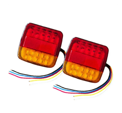 2db LED hátsó lámpa 12V Utánfutó Lakókocsikhoz - Image 2