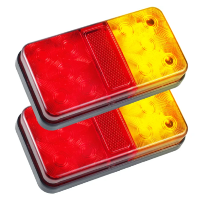 2db LED hátsó lámpa 12V Pótkocsihoz