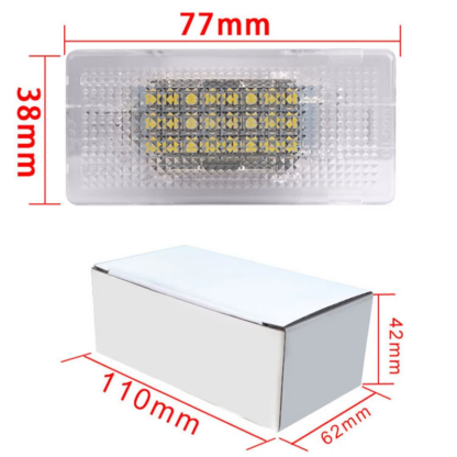 BMW LED csomagtartó lámpa 1db E38 E39 E46 E53 E60 E65 E66 E82 E84 E90 E92 E93 M5 F01 F02 F03 X1 X5 1 3 5 7 - Image 2