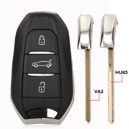 Peugeot 308 3008 4008 5008 508 Expert Citroen Picasso C4 DS4 DS5ls ds6 ds7 Kulcsház