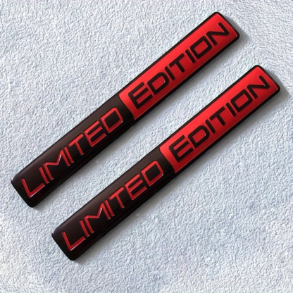 Limited Edition embléma 3D 2db