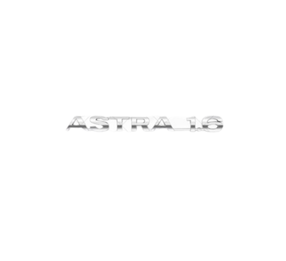 Opel ASTRA 1.6 felirat fekete/ezüst - Image 2