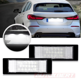 BMW E81 E87 E63 E64 E89 Z4 F20 F21 X2 MINI R55 R60 R61 LED rendszámtábla világítás (2db)