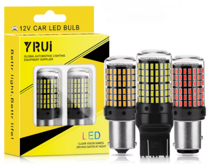 2db YiRui LED izzók 1156 P21W BAU15S BA15S