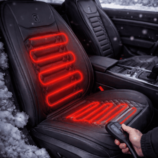 Fűthető autó üléshuzat 2db