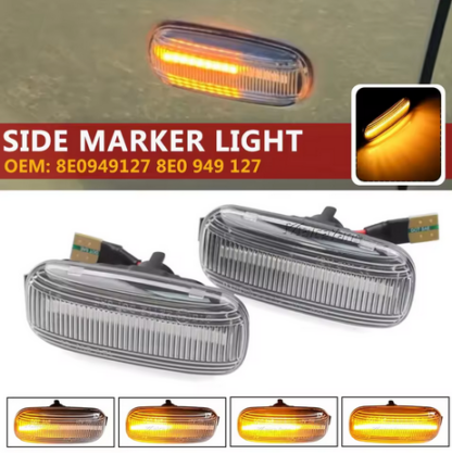 Audi LED oldalsó irányjelző 2db A3 S3 8P A4 S4 RS4 B6 B7 A6 S6 RS6 - Image 3