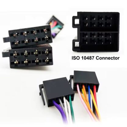 16 tűs ISO kábelköteg Adapter utángyártott autórádió fejegységhez - Image 5