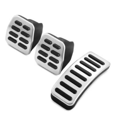 Rozsdamentes acél pedál szett Audi TT A1 A2 A3 VW Golf 3 4 Polo GTI 9N3-hoz SKODA Octavia SEAT Ibiza Fabia Automata/Manuál