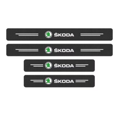 Skoda Küszöb karcolásgátló küszöbvédő matrica Skoda Octavia Superb Rapid Kodiaq Karoq Fabia Kamiq Enyaq - Image 3