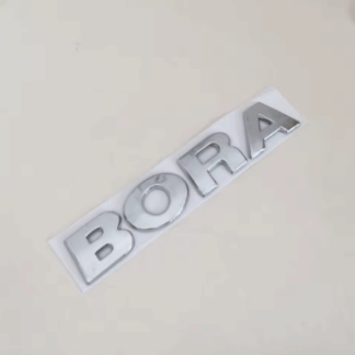 Bora csomagtartó 3D felirat Ezüst