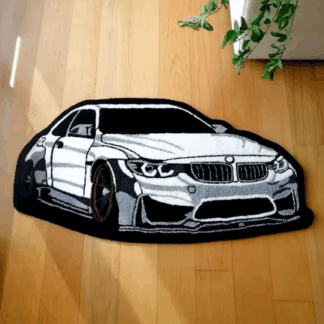 Autós mintás dekorszőnyeg – puha plüss szőnyeg hálószobába, fürdőbe, konyhába 40x60cm