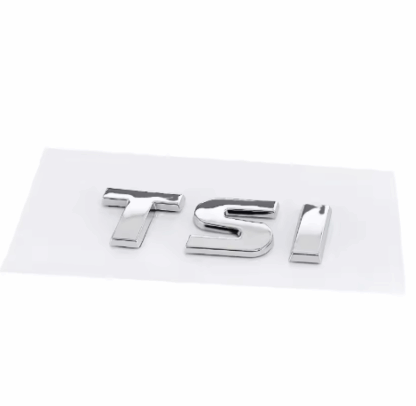 TSI csomagtartó 3D felirat Ezüst