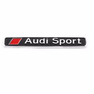 Audi Sport Embléma – Ezüst fekete