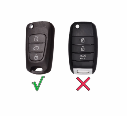 Kia és Hyundai Kulcshoz Szilikon tok 3 gombos Kia Soul, Rio, Ceed, Hyundai i30, i20, Veloster - Image 2