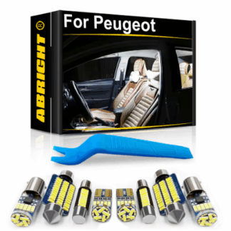 Peugeot LED izzó készlet belső világításhoz 206 207 307 407 508 4008 5008
