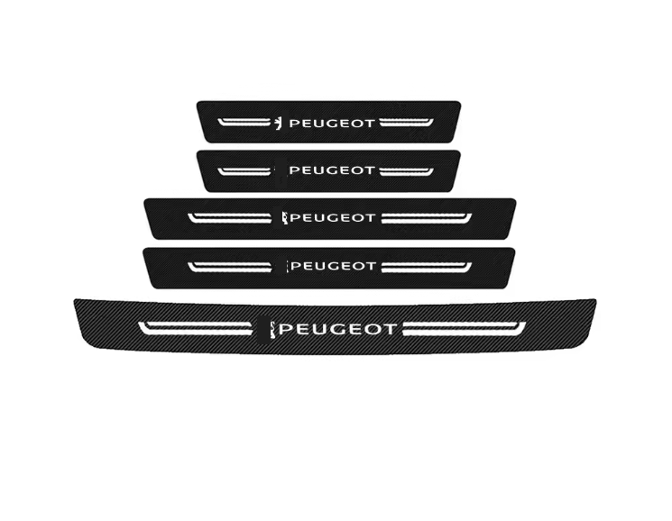 Peugeot kompatibilis Küszöb karcolásgátló küszöbvédő matrica régebbi