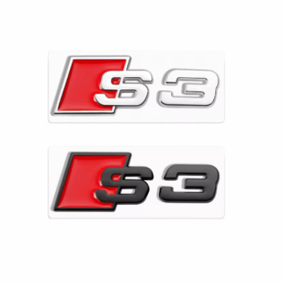 Audi S3 S4 S5 S6 S7 S8 Embléma – Csomagtartó Matrica Dísz - Image 2
