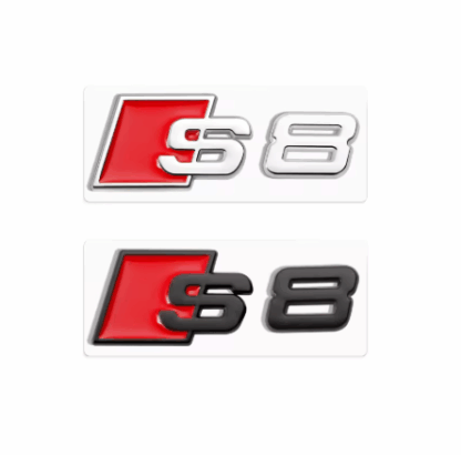 Audi S3 S4 S5 S6 S7 S8 Embléma – Csomagtartó Matrica Dísz - Image 6