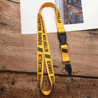Danger nyakpánt kulcstartó