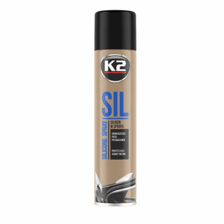 K2 SIL Szilikon Spray 300ml – Gumitömítés és Műanyag Ápoló, befagyásvédelem -50°C-tól +250°C-ig