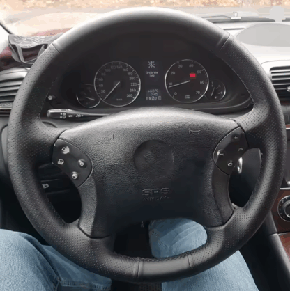 Mercedes kormány felújító bőr szett Mercedes-Benz C-osztály W203 (2001–2007)