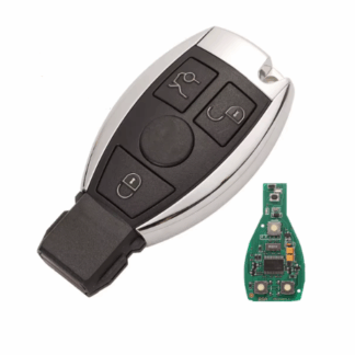 Mercedes-Benz Smart Kulcs – 3 Gombos, FSK 433MHz, NEC és BGA Támogatással (2000+)