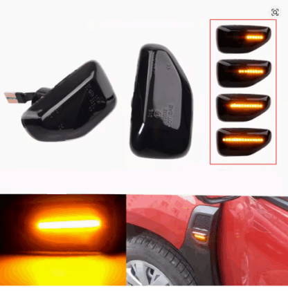 Dacia Logan / Sandero / Duster és Renault Stepway Füstös LED irányjelző dinamikus 2012–2022