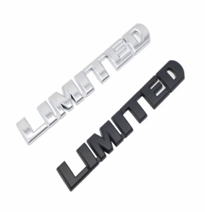 Limited hátsó embléma Autó Csomagtartó Matrica