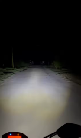 Motorkerékpár Lámpa 2db ERRUSON LED Fényszóró Projektoros - Image 3