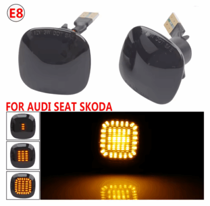 Audi, Seat, Skoda LED Indexlámpa szett Dinamikus - Image 3