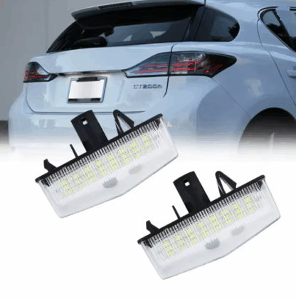 Toyota Rendszámtábla Világítás LED – Toyota RAV4 (2013–2018) Prius Lexus és más modellekhez