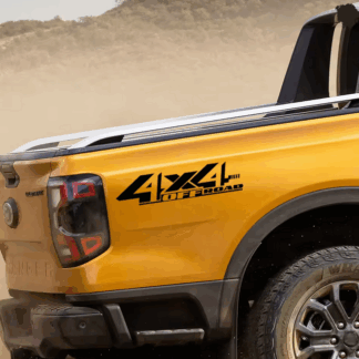 4x4 Off Road matrica szett – 2 db vízálló, fényvisszaverő autódekor matrica karosszériára