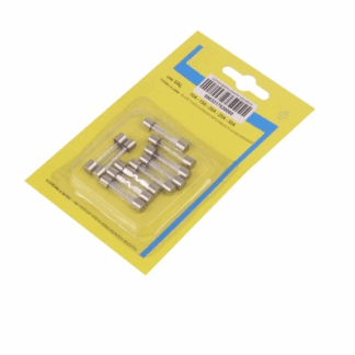 Üvegbiztosíték szett 10 db – 31×7 mm