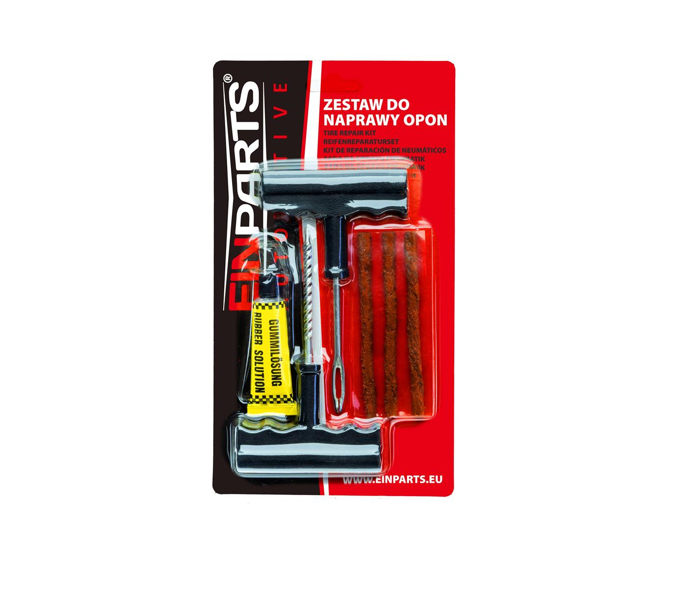 Gumijavító készlet 3 × 10 cm – defektjavító szett autóhoz és motorkerékpárhoz