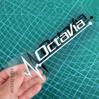 Skoda Octavia oldalablak matrica felirat 2db