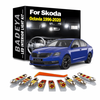 Skoda Octavia MK1 MK2 MK3 Izzó készlet belső világításhoz 1996–2020