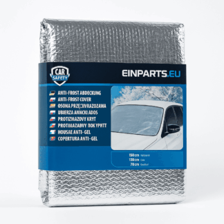 Szélvédő takaró ponyva autóra – téli-nyári védelem, összecsukható 180x70